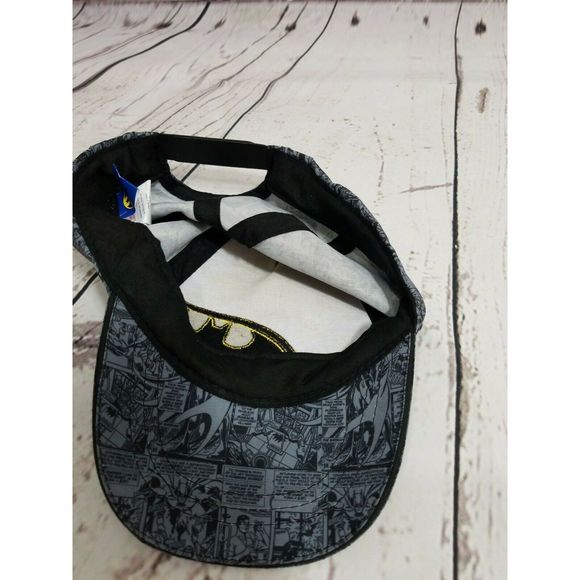 ⭐⭐SOLDFA⭐⭐ Batman Hat Cap TM Grey Neon - Picture 6 of 6